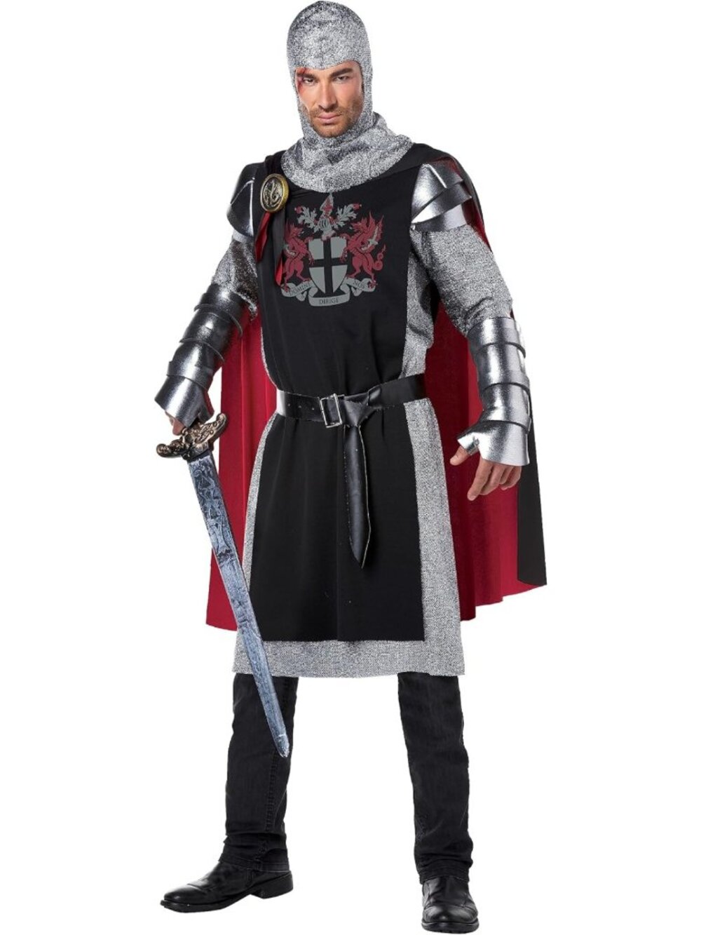 Medieval Knight Costume for Men | Authentic Armor Look | Perfect for Halloween